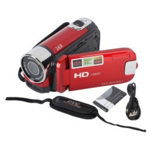 กล้องวิดีโอดิจิตอล HD100A ความละเอียด 16MP บันทึกวิดีโอ 1080P เซ็นเซอร์ CMOS สำหรับใช้ในบ้าน - Product Image 4