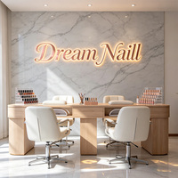 Papan Iklan LED 3D Carrey Sign Tahan Air Multi-Warna untuk Toko Ritel Luar Ruangan, Logo Dinding, Signage Bisnis