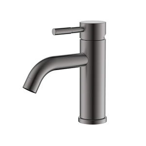 Robinets de lavabo de salle de bains en laiton doré sans plomb Mélangeur de lavabo en PVD <span class=keywords><strong>Robinet</strong></span> d'eau anti-rayures Robinets de lavabo noirs - Product Image 2