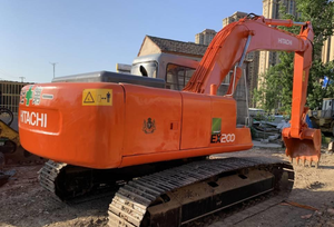 Excavadora de Segunda Mano, Excavadora Mediana HITACHII ZX200, Maquinaria para Movimiento de Tierras, Excavadora Usada de 20 Toneladas - Product Image 4