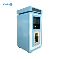 Distributeur d'eau sans surveillance à alimentation directe d'usine, nouveau type de distributeur d'eau RO pour le commerce de la distribution d'eau