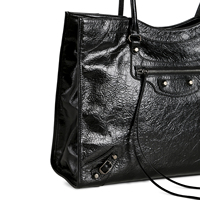 Sac fourre-tout de style designer pour petite moto - Sac à main coloré en cuir véritable avec quincaillerie en alliage de zinc pour femme