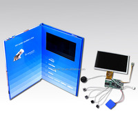 Module d'affichage LCD personnalisé de 5 pouces, 7 pouces, 10 pouces pour brochure vidéo de luxe sur le thème d'Halloween (Marque/OEM)