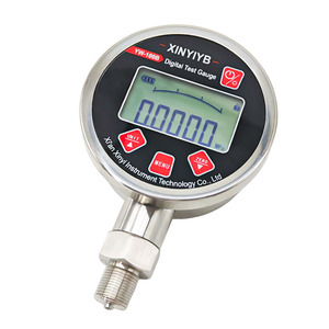 Manomètre numérique YW-100B avec boîtier en acier inoxydable, précision 0,5 % FS, plage de mesure de -0,1 à 100 MPa, alimenté par batterie - Product Image 2