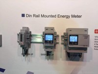 Medidor de Energía Trifásico de Alta Precisión para Edificios Inteligentes DTSF1946-4p, Multitarifa, para Riel DIN