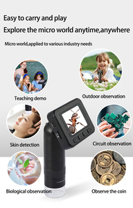 แว่นขยายดิจิตอลอิเล็กทรอนิกส์พร้อมหน้าจอ LCD และไฟ LED สำหรับงานซ่อมนาฬิกาและเครื่องประดับ - Product Image 4