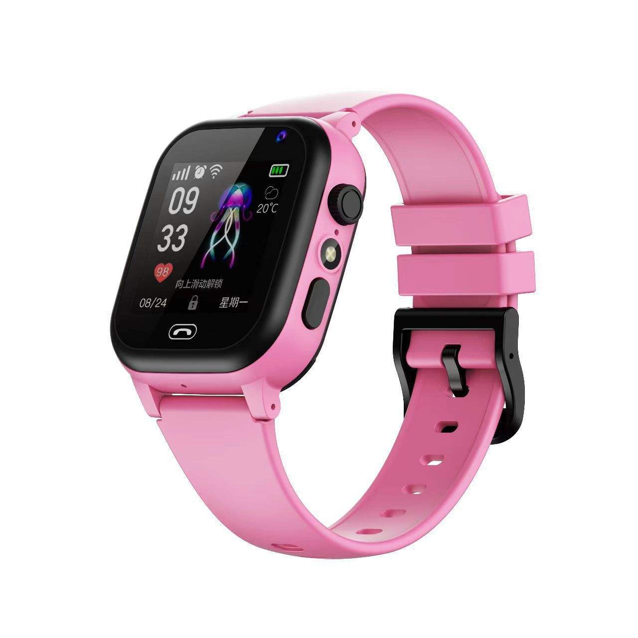 Montre pour enfants étanche rose s30 life, version commerce extérieur