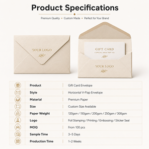 Enveloppes personnalisées avec estampage à chaud brillant et boîte tiroir en papier texturé pour une expérience de déballage ultime - Product Image 6
