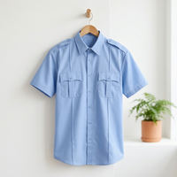 Uniformes de sécurité pour hommes en coton et polyester respirants, personnalisés, de haute qualité, pour l'été – Vente chaude