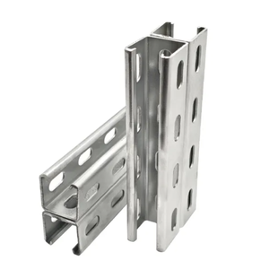 Chất lượng cao Q235 thép mạ kẽm đôi C kênh Back-to-Back strut cho xây dựng để cắt Hàn uốn - Product Image 3