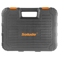 Coffret d'outils électriques Solude 50 pièces, robuste, professionnel, multifonction, pour ordinateur et climatisation