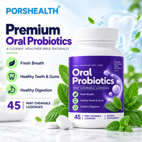 Pastilles probiotiques buccales OEM avec BLIS K12 pour une haleine fraîche, l'équilibre du microbiome buccal et les soins buccaux quotidiens