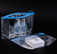 Sac à glissière en PVC imprimé personnalisé écologique pour l'emballage des vêtements