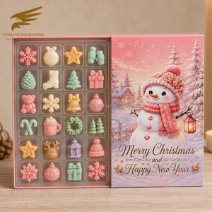 Caja de Calendario de Adviento Personalizada para Ceras Aromáticas de Navidad, Embalaje para Fragancias con Diseño Gratuito de Fabricante Directo - Product Image 2