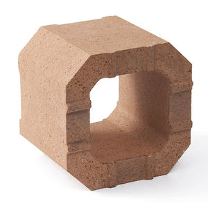 Tungku kaca Magnesia biji api zirkonia bata bata bata bata Magnesite zirkon batu bata untuk dijual - Product Image 2