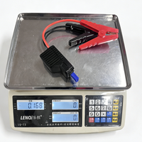 Arnés de Cables de Arranque para Automóvil con Conectores EC5 a Pinzas de Cocodrilo, Reemplazo de Cables de Arranque, Abrazaderas de Batería, Potenciador para Automóviles