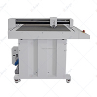 Cortador de caja plana de 3mm de espesor, nuevo modelo de 2023, cortador de hoja giratoria, cortador de troquel de cama plana con software