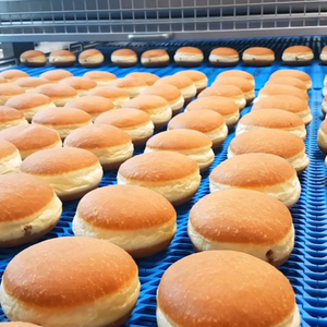 Offenes Netz-Förderband aus lebensmittelechtem PP-Kunststoff für die Berliner Brotback- und Kühlproduktionslinie - Product Image 6