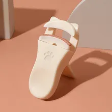Recourbe-cils professionnel à griffes de chat pour femmes, outil de maquillage de longue durée, modèles mignons, s'adapte à toutes les formes de cils, 2 pièces - Product Image 5