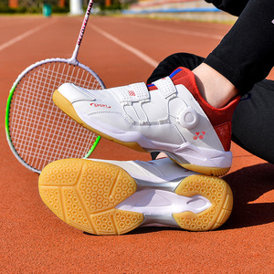 Chaussures de <span class=keywords><strong>badminton</strong></span> et de tennis professionnelles unisexes, chaussures de sport multifonctionnelles, dessus en mesh respirant, été, OEM/ODM personnalisable - Product Image 4