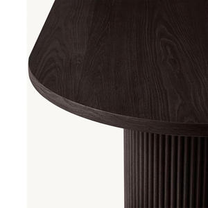 Muebles para el Hogar al por Mayor, Mesa de Comedor Rectangular de Madera Maciza de Roble, Estilo Americano - Product Image 4