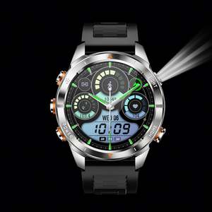 2026 KT80 Smartwatch with Flashlight BT Call 1.46Inch Fitness Tracker 3ATM Waterproof 100+ Sports Modes Relojes Smart Watch - Product Image 5