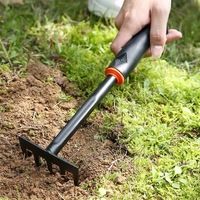 En gros, Outils de jardinage et de bonsaï pour la maison : Ensemble de trois outils (pelle large et râteau double usage), Fournitures pour plantes, Outils de jardinage, Gants, Chine