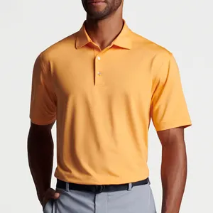 New Design Plain Casual Wholesale High Quality Unisex Polyester Spandex Floral Golf Polo Shirt Custom Polo Shirts For Men