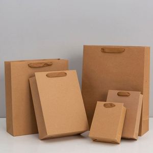 Custom Wholesale Personalized Sac En Papier Bolsas De Papel Apparel Garment Brown Kraft Paper Shopping Bag for Clothing - Product Image 6