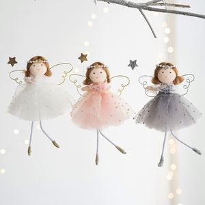 Nouvelles décorations suspendues créatives et adorables en forme de fée et d'ange pour sapin de Noël, idéales comme cadeau pour enfants - Product Image 2