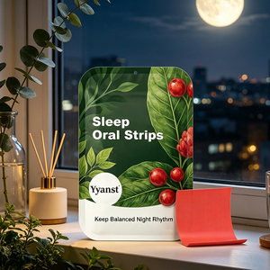 Tiras Orales Delgadas para Dormir de Marca Privada OEM/ODM, con Infusión de Hierbas Naturales para un Ritmo Nocturno Equilibrado, 30 Sobres - Product Image 6