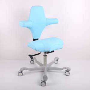 Premium Steriele Ergonomische Moderne Laboratoriumstoel Medische Kruk Tandarts Tweehandig Ontwerp Gratis Hand Pu Workshopschool - Product Image 2