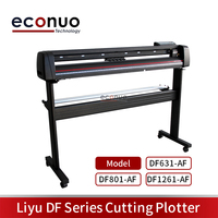 DF serisi profesyonel Servo Motor 800mm vinil kesici Plotter kontur kesimi büyük çizim kesici Liyu 122mm * 36mm * 45mm