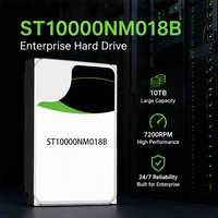 Nouveau disque dur de serveur ST10000NM018B 7200RPM 12Gb/s SAS 256 Mo de cache 512e 4Kn 3,5 pouces Hot Enterprise Server Data Center HDD