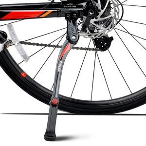 EasyDo béquille de vélo robuste en alliage d'aluminium béquille de vélo réglable béquille latérale arrière pour vélo de 24 '-29' pouces - Product Image 1