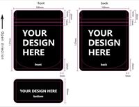 Sachets personnalisés imprimés en aluminium recyclable, type stand-up, 3,5g, pour épices