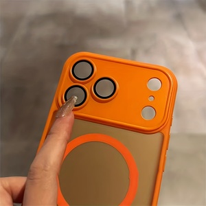 <span class=keywords><strong>Coque</strong></span> de téléphone magnétique de luxe en acrylique mat translucide antichoc pour <span class=keywords><strong>iPhone</strong></span> 17/16/15/14/Plus/13/12/<span class=keywords><strong>11</strong></span> Pro Max - Product Image 6