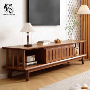 Venta directa de fábrica, mejor precio, personalizable, en stock, dropshipping, nuevo diseño, mesa de TV, mueble de sala de estar, aparador de TV de madera - Product Image 6