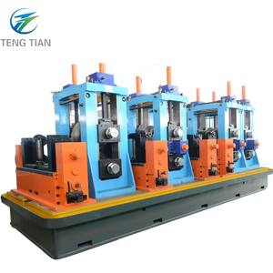 Máquina Formadora de Tubos Redondos ERW, Controlada por PLC, de Alta Productividad, para Fabricación de Tubos de Acero al Carbono - Product Image 1