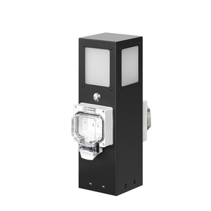 Camping Famille Jardin Extérieur En Acier Inoxydable Étanche Durable Double Socket Post - Product Image 2