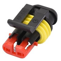 DJ624-1.8 de borne électrique pour ampli étanche Super Seal 2 broches série 1.5 connecteur de fil automobile 282080-1