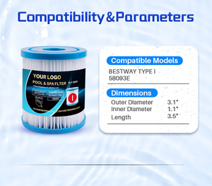 أفضل طريقة لاستبدال مرشح حوض السباحة المحمول من النوع I الأكثر مبيعاً - Product Image 2