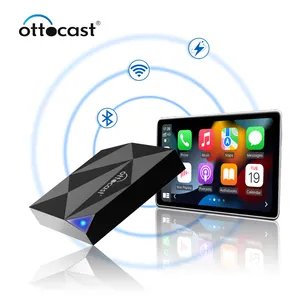 Ottocast Draagbare Draadloze Carplay Smart Box Carplay Systeem Auto Universele Carplay Dongle Draadloze Adapter