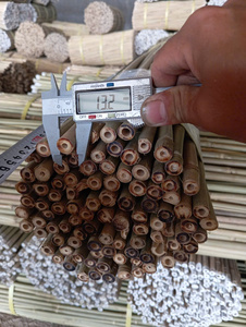 Piquets de jardinage en bambou de petit diamètre, écologiques, pour pépinières, piquets à tomates en bambou, prix usine Vietnam, haute qualité - Product Image 3