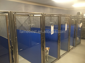 Perreras de Acero Inoxidable para Guarderías Caninas, Perreras Profesionales con Entrada - Product Image 3
