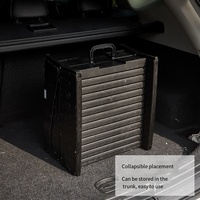 Escalier en plastique pliable pour voiture, facile à installer, Portable, extérieur, échelle légère, marches, rampe pour chien, vente en gros
