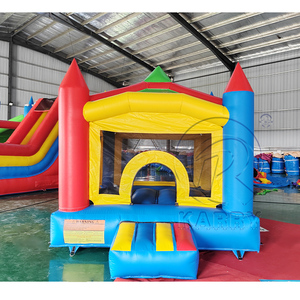 Château gonflable thème bleu, chiot de dessin animé, petit modè<span class=keywords><strong>le</strong></span>, pour intérieur et extérieur, portable, pour enfants, usage commercial, château de saut - Product Image 1