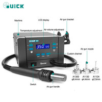 K8 — Station de soudage avec ventilateur Vortex 1000W, 110V 220V, appareil pour réparation de téléphones SMD SMT PCB