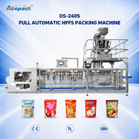 Hoogwaardige horizontale filmrol Doypack zakvul- en verzegelmachine voor plastic zakken, voedsel, dranken, poeder en vloeistoffen