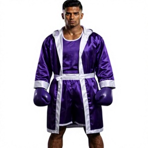 PROFIT SPORTS Bata de Entrenamiento de Boxeo para Hombre, Personalizada, Transpirable, de Secado Rápido, de Poliéster, para Todas las Temporadas - Product Image 1